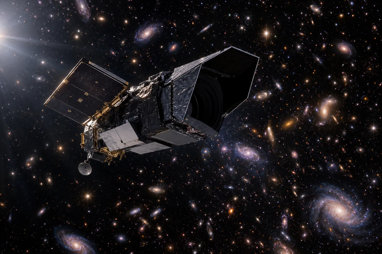Телескоп «Роман» от NASA: как новая система наведения позволит увидеть миллиарды галактик